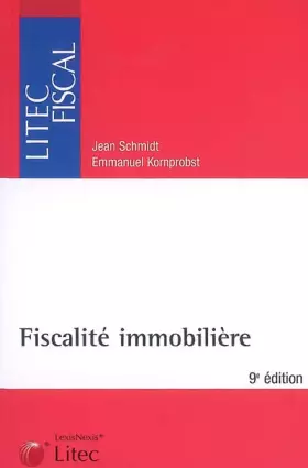 Couverture du produit · Fiscalité immobilière (ancienne édition)