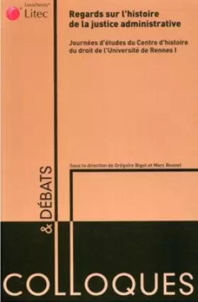 Couverture du produit · regards sur l histoire justice administrative