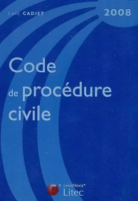 Couverture du produit · Code de procédure civile (ancienne édition)