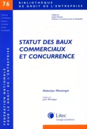 Couverture du produit · statut des baux commerciaux et concurrence