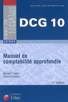 Couverture du produit · Manuel de comptabilité approfondie DCG10 (ancienne édition)