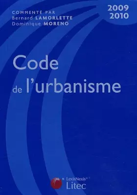 Couverture du produit · Code de l'urbanisme (ancienne édition)