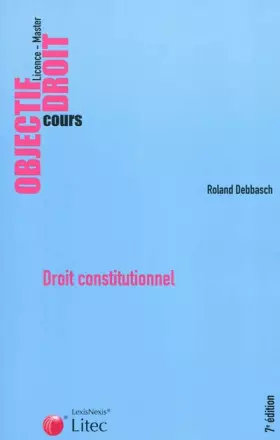 Couverture du produit · Droit constitutionnel