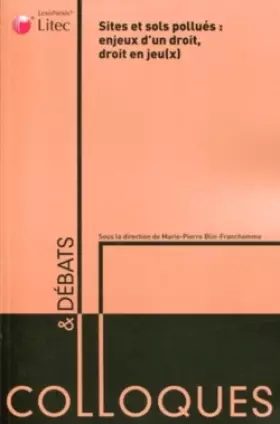 Couverture du produit · les sites pollues