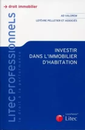 Couverture du produit · l immobilier d habitation