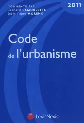Couverture du produit · Code de l'urbanisme