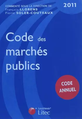Couverture du produit · Codes des marchés publics 2011