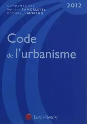 Couverture du produit · Code de l'urbanisme