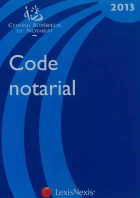 Couverture du produit · Code notarial