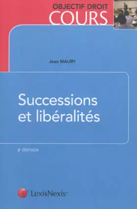 Couverture du produit · Successions et libéralités