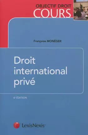 Couverture du produit · Droit international privé