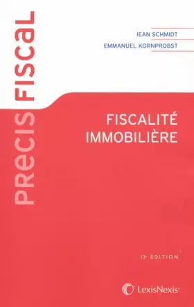 Couverture du produit · Fiscalité immobilière