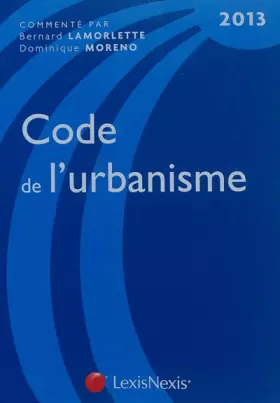 Couverture du produit · Code de l'urbanisme