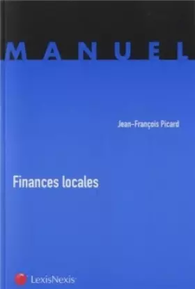 Couverture du produit · Finances locales