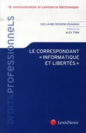 Couverture du produit · Le correspondant informatique et libertés