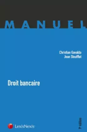 Couverture du produit · Droit bancaire