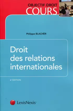 Couverture du produit · Droit des relations internationales
