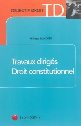 Couverture du produit · Travaux dirigés - Droit constitutionnel