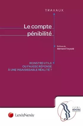 Couverture du produit · le compte penibilite