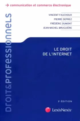 Couverture du produit · Droit de l'internet