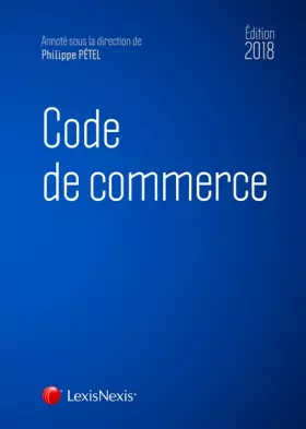 Couverture du produit · CODE DE COMMERCE 2018