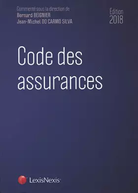 Couverture du produit · Code des assurances 2018