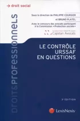 Couverture du produit · le controle urssaf en questions
