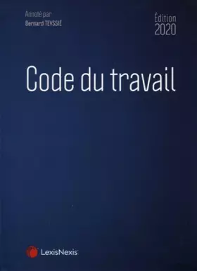 Couverture du produit · Code du travail 2020