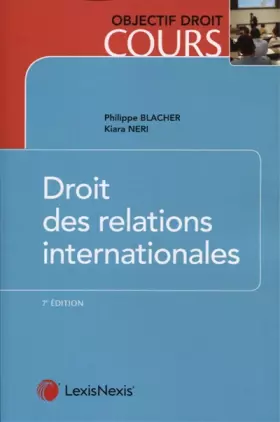 Couverture du produit · DROIT DES RELATIONS INTERNATIONALES