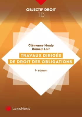 Couverture du produit · travaux diriges de droit des obligations