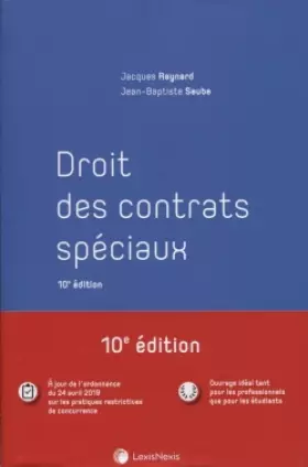 Couverture du produit · Droit des contrats spéciaux