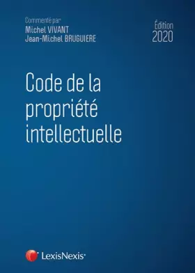 Couverture du produit · Code de la propriété intellectuelle 2020