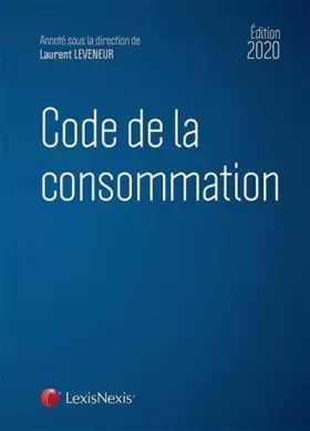 Couverture du produit · Code de la consommation 2020