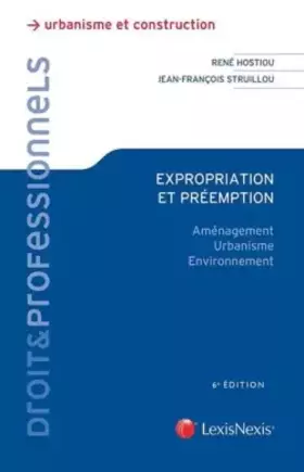 Couverture du produit · expropriation et preemption