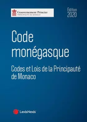 Couverture du produit · Code monégasque 2020