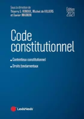Couverture du produit · code constitutionnel 2021