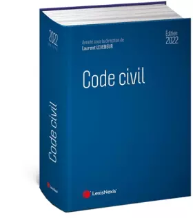 Couverture du produit · Code civil 2022