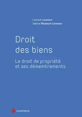 Couverture du produit · droit des biens
