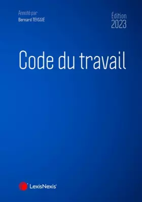 Couverture du produit · code du travail 2023