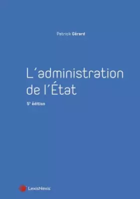 Couverture du produit · l administration de l etat