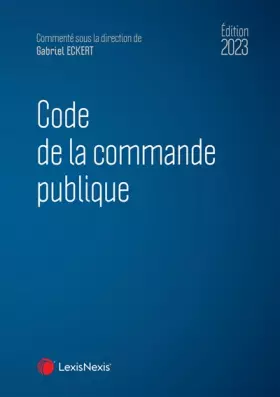 Couverture du produit · Code de la commande publique 2023