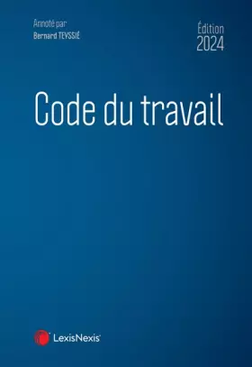 Couverture du produit · Code du travail 2024