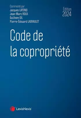 Couverture du produit · Code de la copropriété 2024