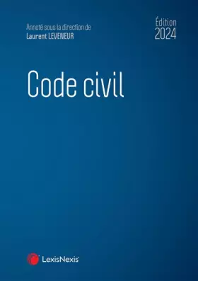 Couverture du produit · Code civil 2024