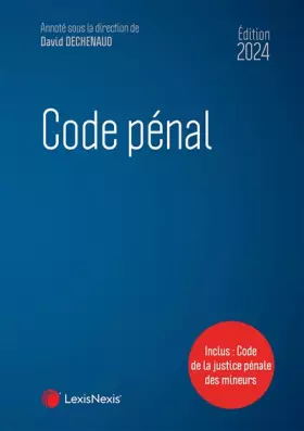 Couverture du produit · Code pénal 2024