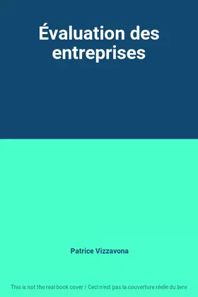 Couverture du produit · Évaluation des entreprises