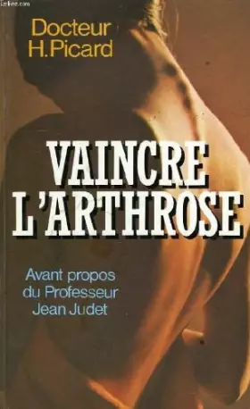 Couverture du produit · Vaincre l'arthrose