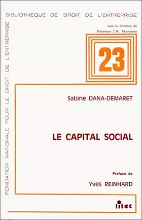 Couverture du produit · Le Capital social (ancienne édition)