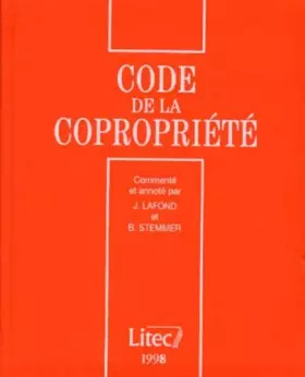 Couverture du produit · Code de la copropriete 1998 5e ed. (ancienne édition)