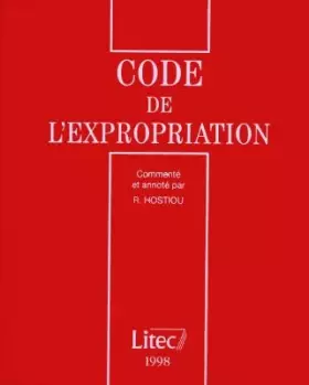 Couverture du produit · Code de l'expropriation 1998 6e ed. (ancienne édition)